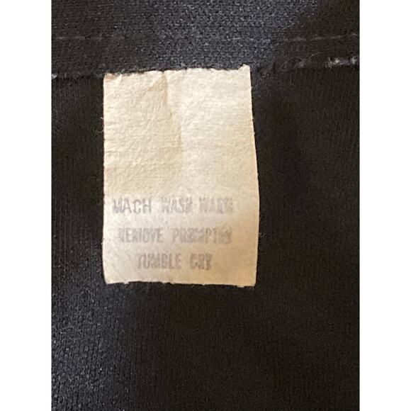 Vintage Black Polyester A-Line Maxi Skirt Women’s S - Picture 7 of 7